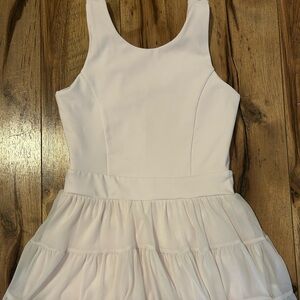 Abercrombie Kids Light Pink Tiered Dress
